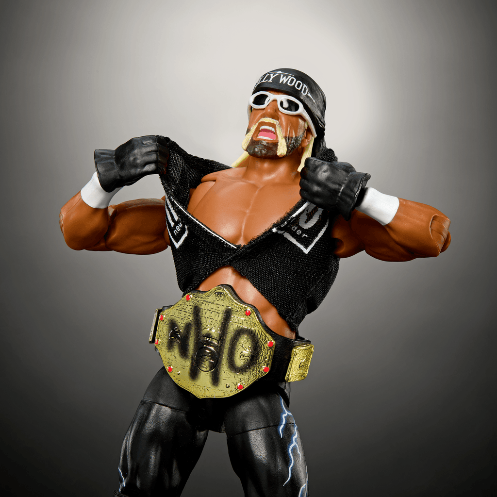 WWE Ultimate Edition “Hollywood” Hulk Hogan Action Figure & Accessories Set, 6-Inch Collectible