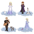 Disney Frozen Ice Reveal Surprise Small Doll With Gel, Character Friend & Accessories (Dolls May Vary)