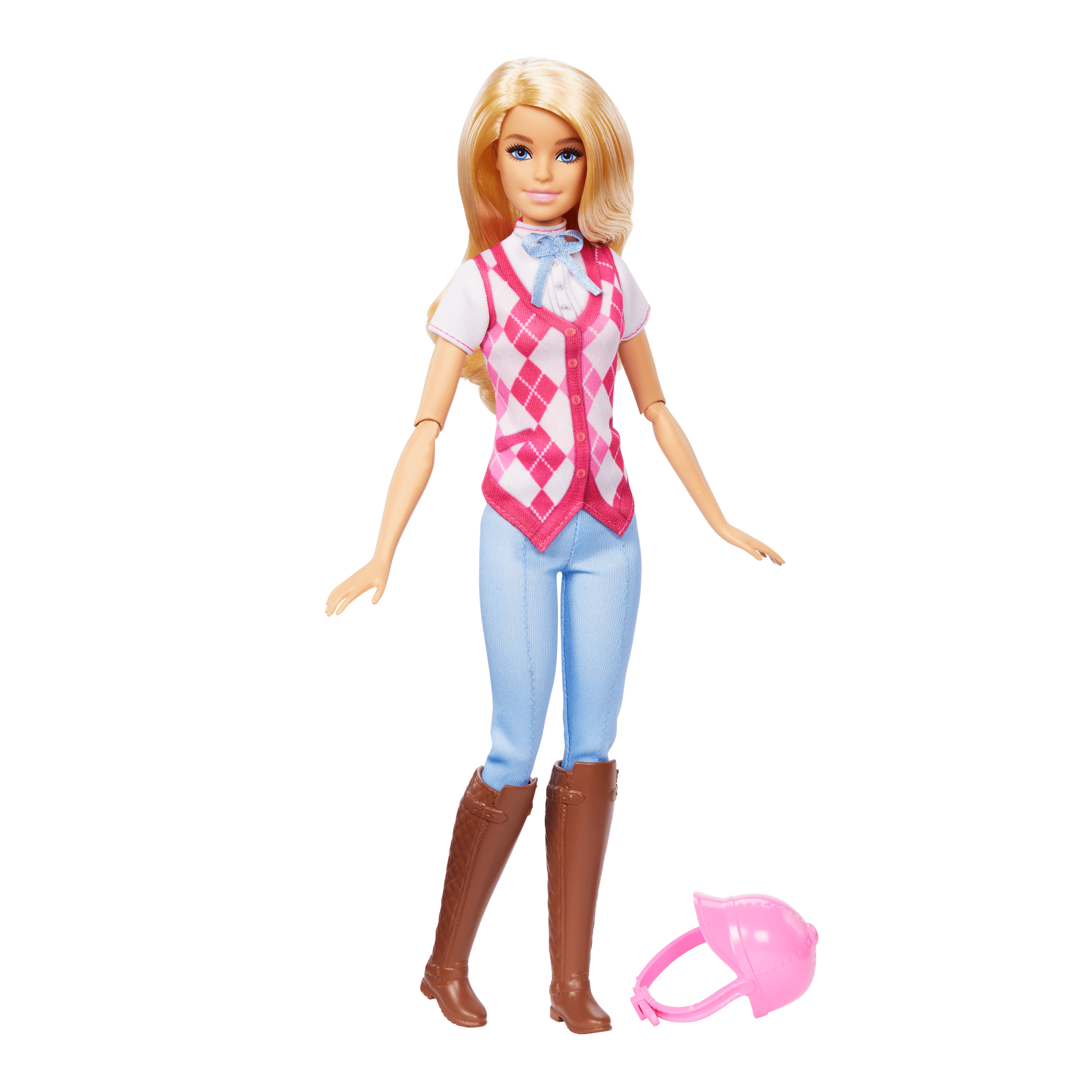 Barbie Detetive A Grande Corrida de Cavalos Boneca Malibú Equitação