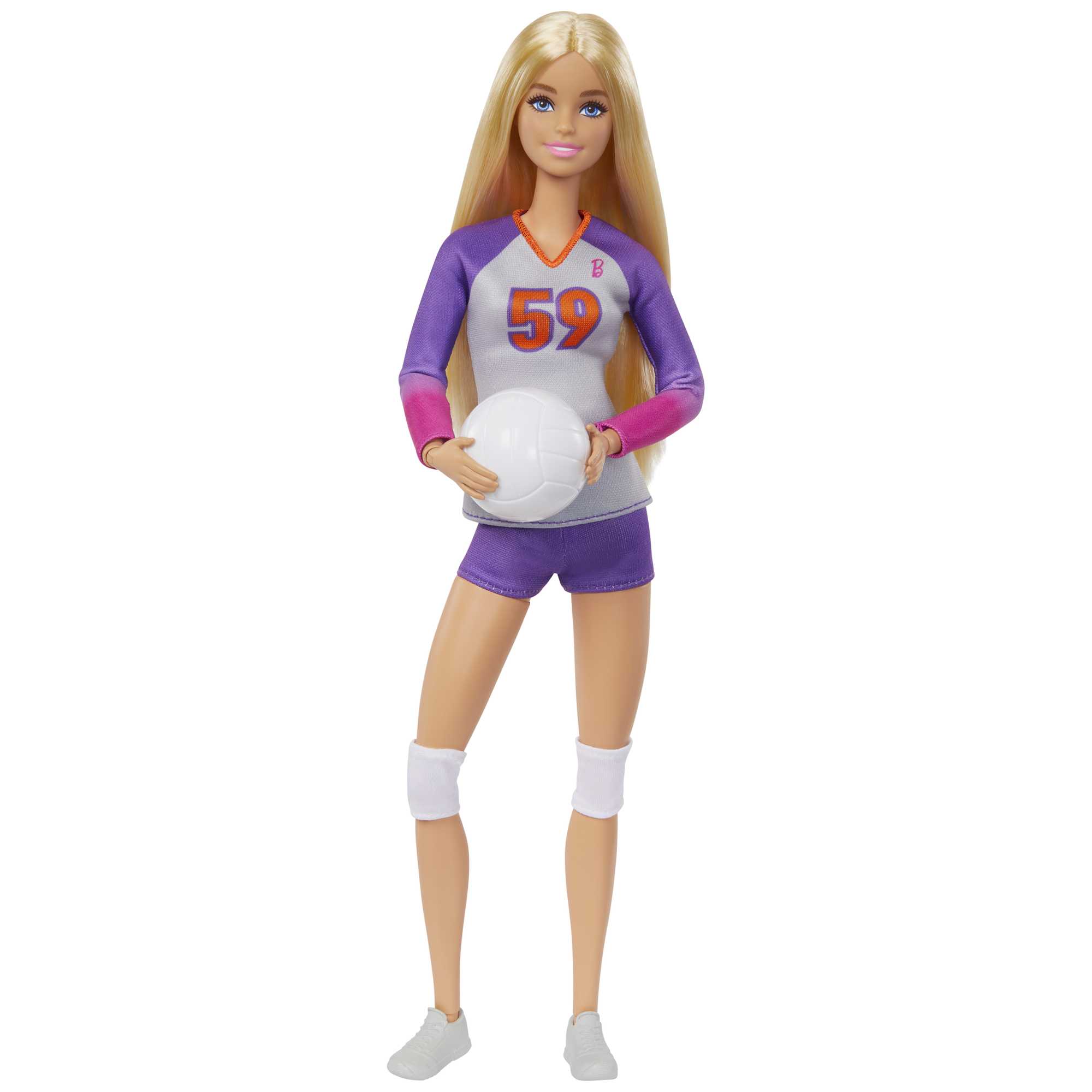 Barbie®-Métiers-Poupée Barbie® Articulée Joueuse de Volleyball