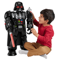 Imaginext Star Wars Darth Vader Bot 2+ Ft Toy, Lights Sounds & Stormtrooper Diecast Character Key