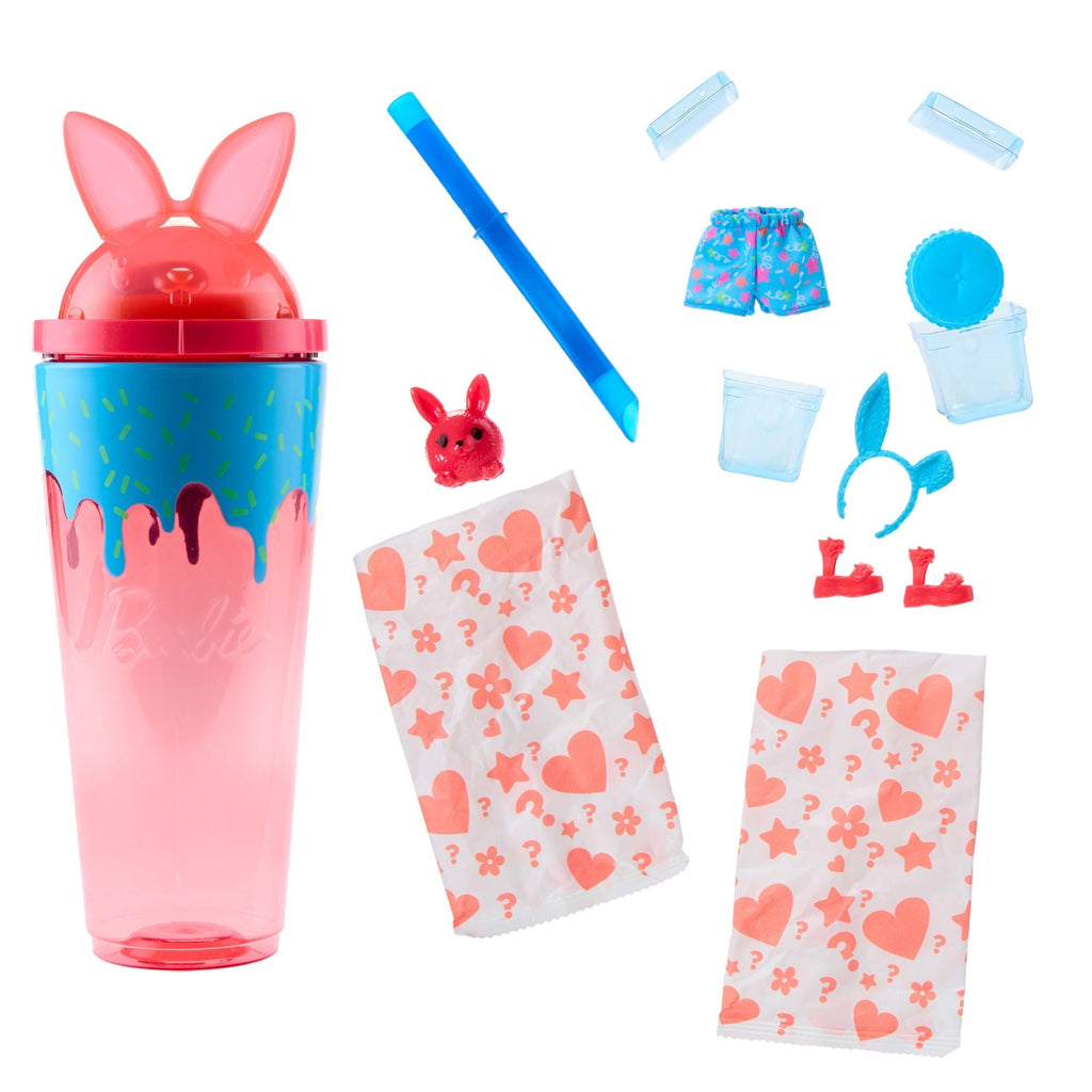 Barbie Pop Reveal Série Frappés Poupée Parfumée et Acc. Chatonne