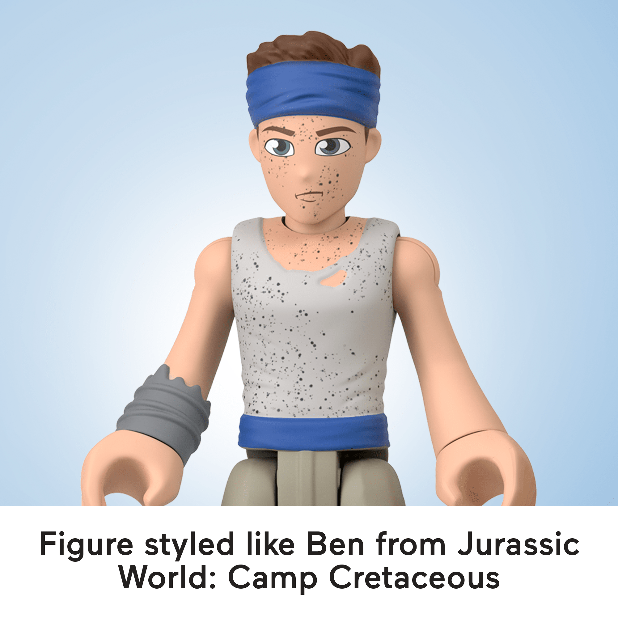 Imaginext Jurassic World Bumpy & Ben Dinosaur Toy Set For Preschool Kids, 2 Pieces