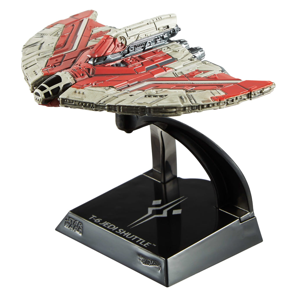 Hot Wheels Collector Veículo de Brinquedo T-6 Lançadeira Jedi do Ashoka Tano