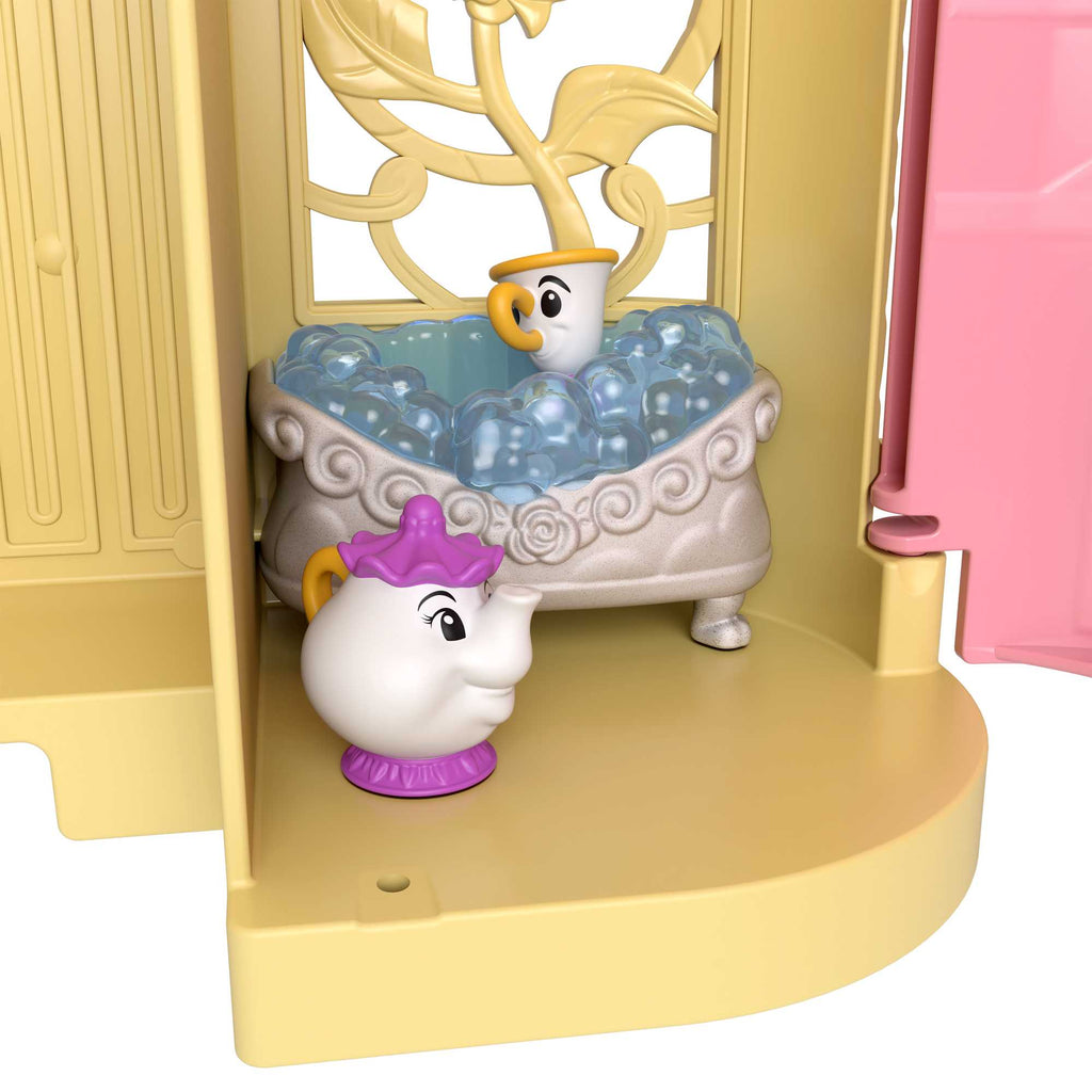 Disney Princesa Conjunto de Brinquedo Castelo Bela Empilhável
