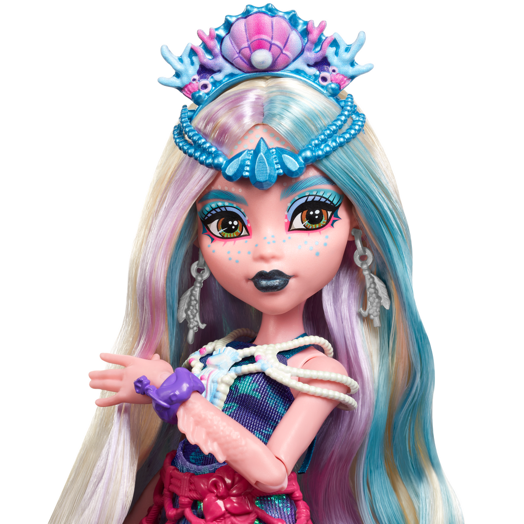 Monster High Monster Fest Lagoona Blue Fashion Doll With Festival Outfit, Band Poster And Accessories
