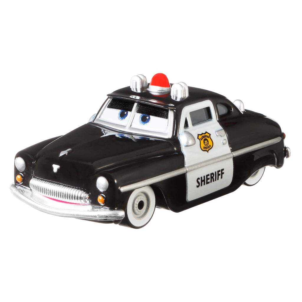 Cars de Disney y Pixar Diecast Vehículo de Juguete Sheriff