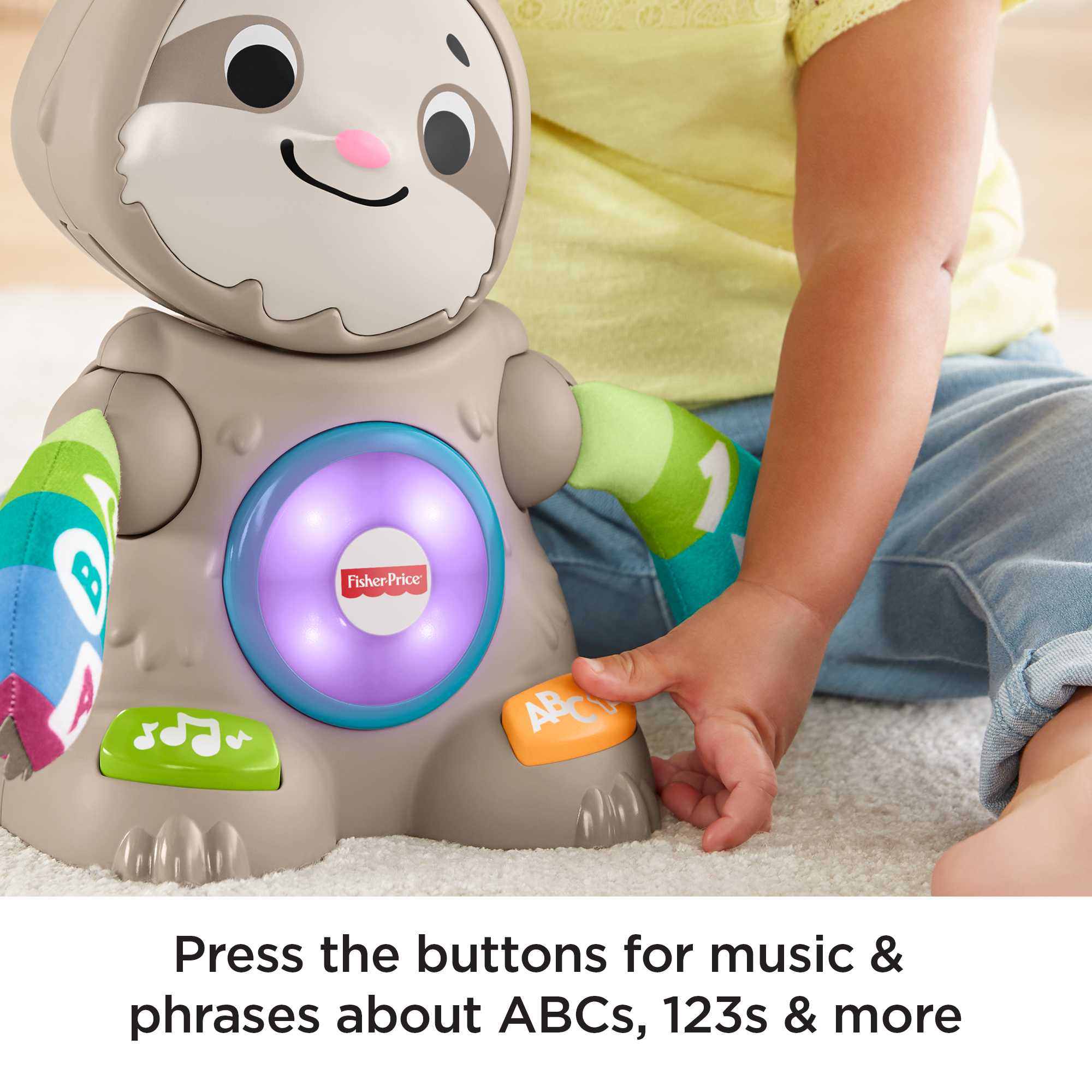 Fisher-Price Linkimals Smooth Moves Sloth - French Version